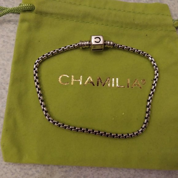 Chamilia Box Chain Bracelet 8.3'' - Picture 1 of 5